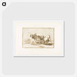 アートポストカード-The Art of Bullfighting - フランシスコ デ ゴヤ Postcard.