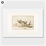 The Art of Bullfighting - Francisco de Goya Poster.