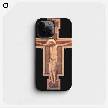 The Crucifixion - ジョット ディ ボンドーネ Phone Case.