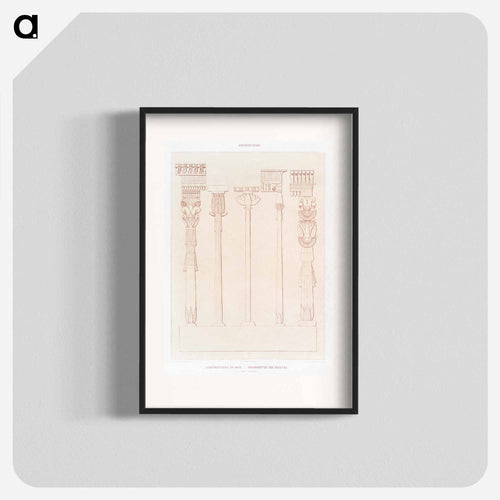 Egyptian Columns and Aedicules
 - Egyptian Art History Poster.