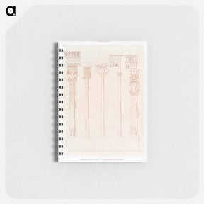 アートメモ帳-Egyptian Columns and Aedicules
 - エジプト美術史 Memo.