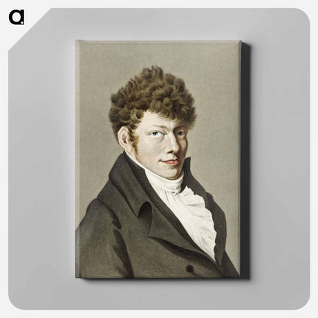 アートパネル-Portrait of Wouter Johannes van Troostwijk - ジャン ベルナール Canvas.