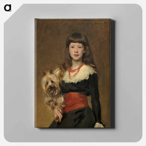 アートパネル-Miss Beatrice Townsend - ジョン シンガー サージェント Canvas.