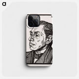 Portrait of Hendricus Petrus Bremmer - ユリー デ フラーハ Phone Case.