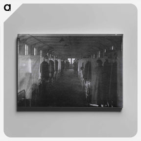 アートパネル-Contagious Disease Ward, U.S. Army Base Hospital Number 26, Allerey, France
 - 国立医学図書館 Canvas.