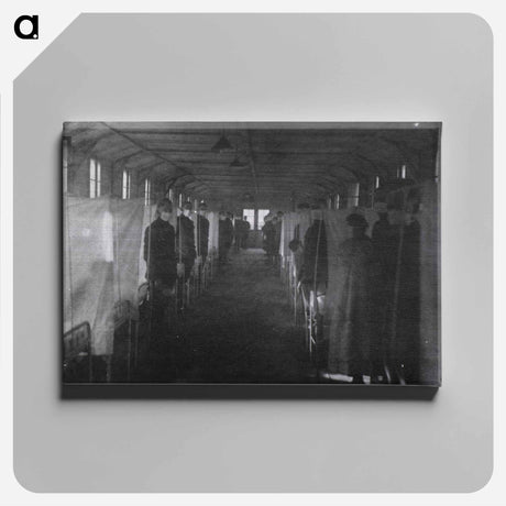 アートパネル-Contagious Disease Ward, U.S. Army Base Hospital Number 26, Allerey, France
 - 国立医学図書館 Canvas.