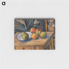 アートメモ帳-The Large Pear - ポール セザンヌ Memo.