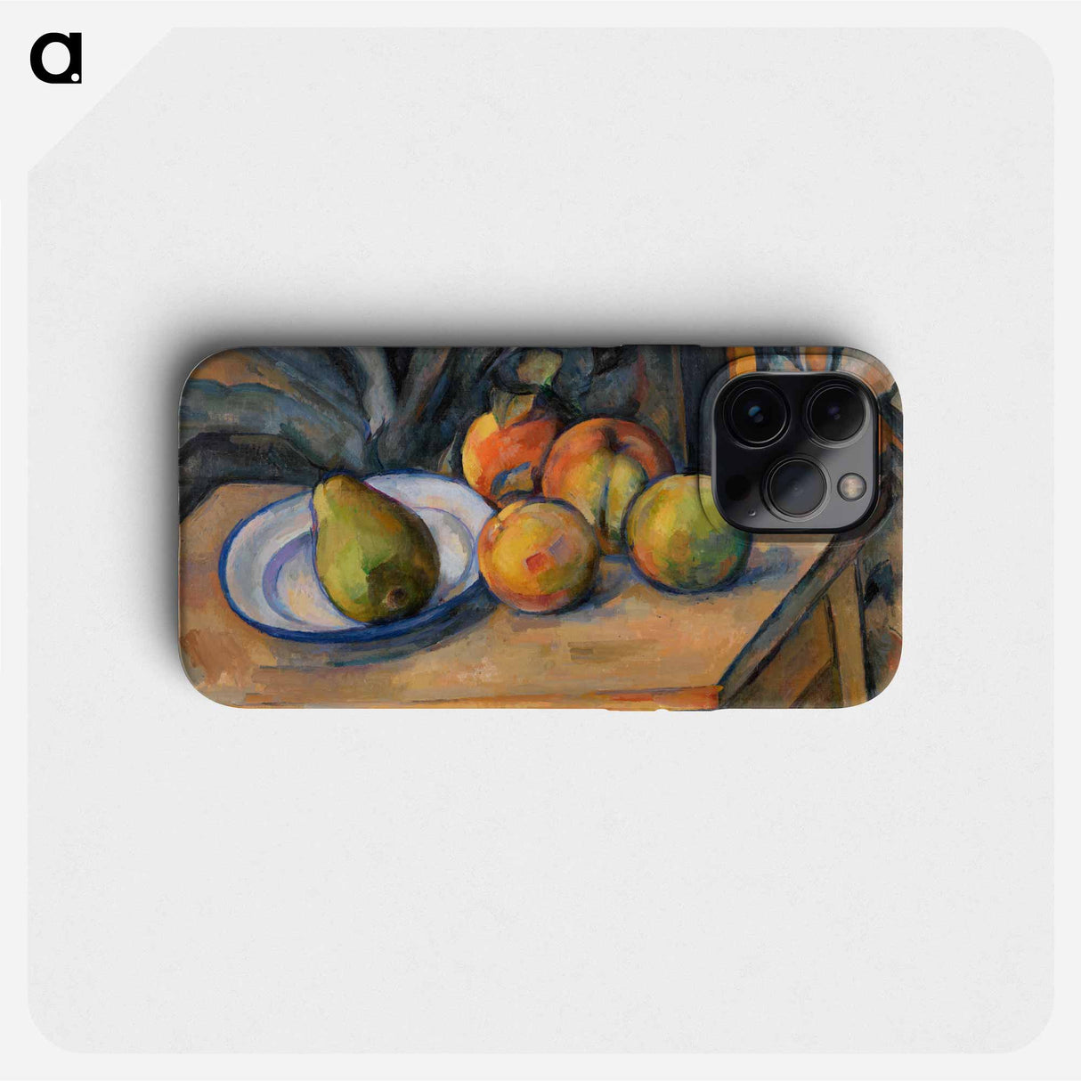 The Large Pear - Paul Cezanne Phone Case.