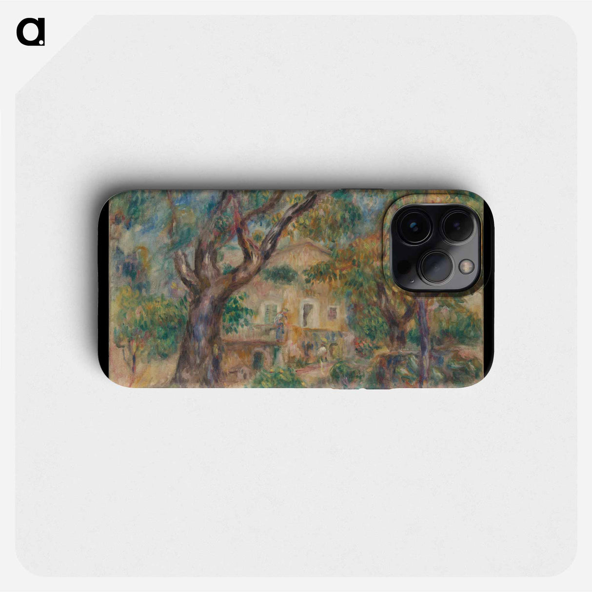 The Farm at Les Collettes, Cagnes - ピエール オーギュスト ルノワール Phone Case.