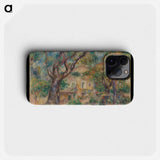 The Farm at Les Collettes, Cagnes - Pierre-Auguste Renoir Phone Case.