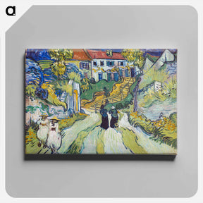 アートパネル-Stairway at Auvers
 - セントルイス美術館 Canvas.