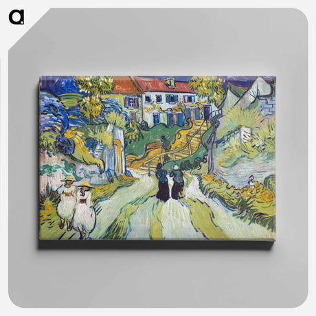 アートパネル-Stairway at Auvers
 - セントルイス美術館 Canvas.