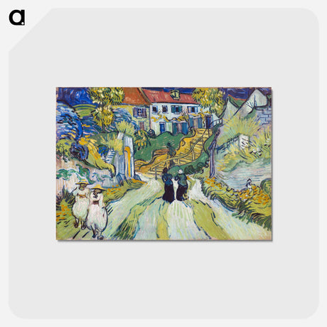 アートポストカード-Stairway at Auvers
 - セントルイス美術館 Postcard.