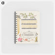 アートメモ帳-Basil Thyme, Insect, and Herb Robert from Mira Calligraphiae Monumenta
 - 書道のお手本 Memo.