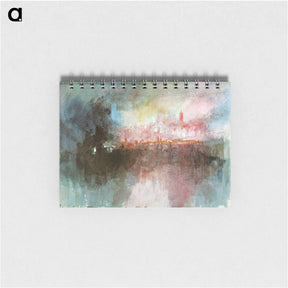 アートメモ帳-The Burning of the Houses of Parliament - ウィリアム ターナー Memo.