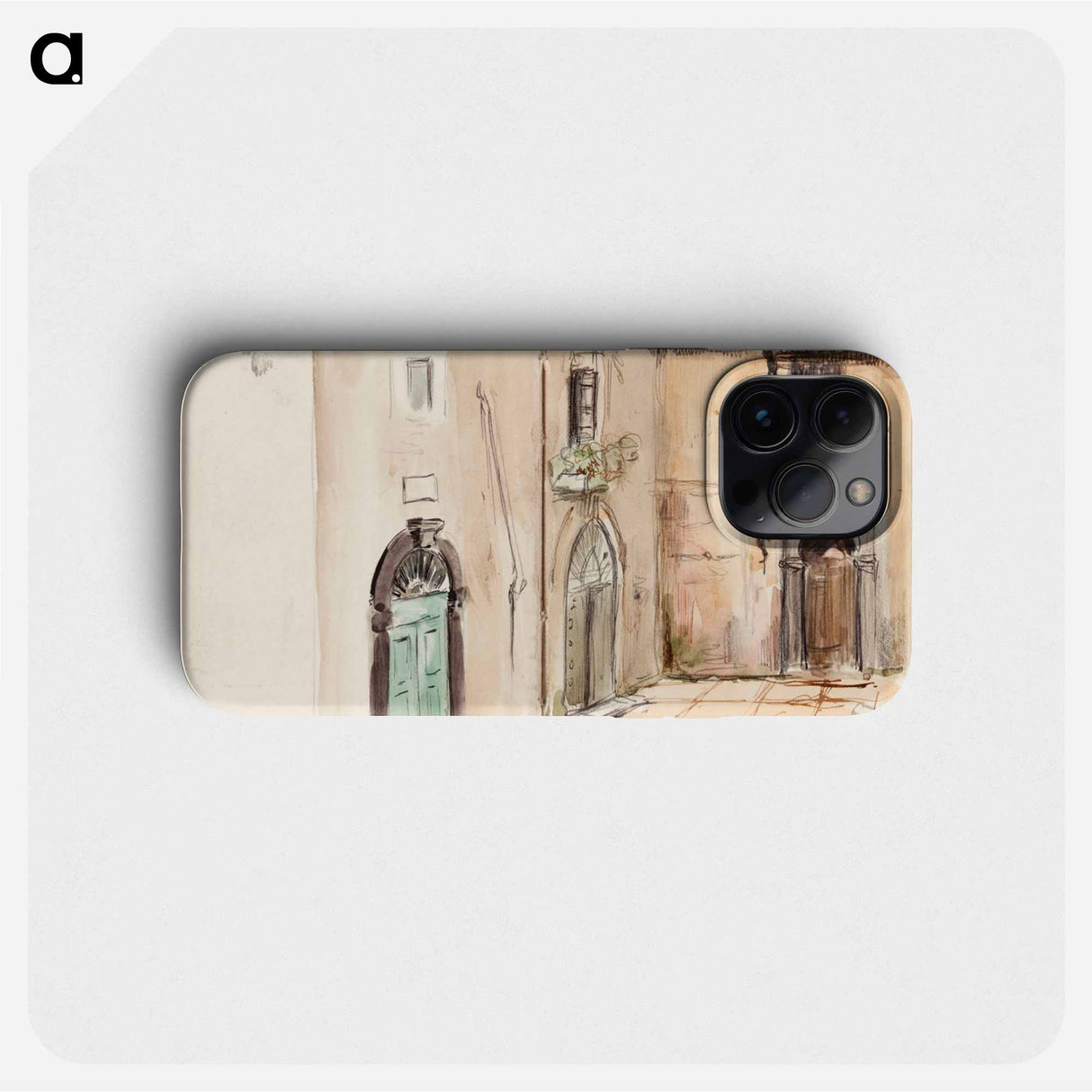 (unknown) part of a sketchbook - アルバート エーデルフェルト Phone Case.