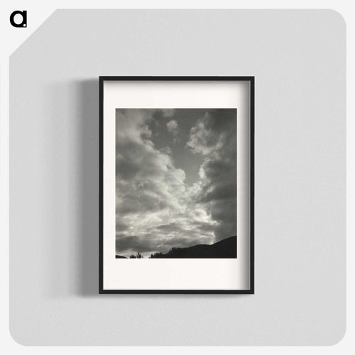 Music–A Sequence of Ten Cloud Photographs, No. II - アルフレッド スティーグリッツ Poster.