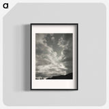 Music–A Sequence of Ten Cloud Photographs, No. II - アルフレッド スティーグリッツ Poster.