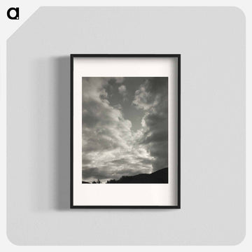 Music–A Sequence of Ten Cloud Photographs, No. II - アルフレッド スティーグリッツ Poster.