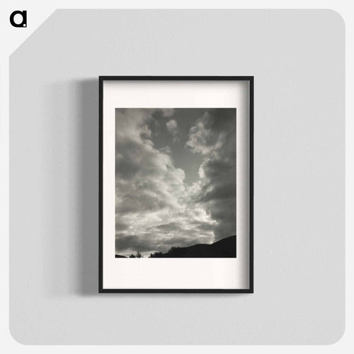 Music–A Sequence of Ten Cloud Photographs, No. II - アルフレッド スティーグリッツ Poster.