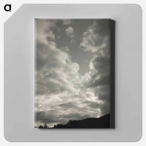 アートパネル-Music–A Sequence of Ten Cloud Photographs, No. II - アルフレッド スティーグリッツ Canvas.