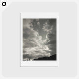 アートポストカード-Music–A Sequence of Ten Cloud Photographs, No. II - アルフレッド スティーグリッツ Postcard.