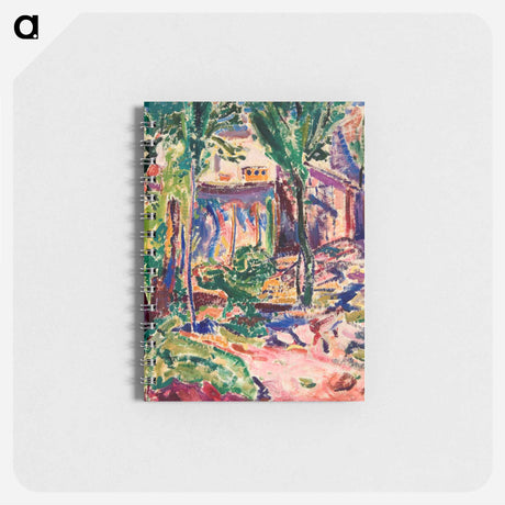 アートメモ帳-Landscape with House
 - バーンズ・コレクション Memo.