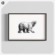 アートポスター-White Bear from Amerika
 - 大英図書館 Poster.
