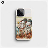 The Plow - Camille Pissarro Phone Case.