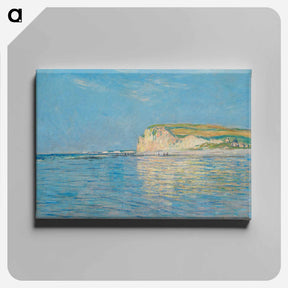 アートパネル-Low Tide at Pourville, near Dieppe - クロード モネ Canvas.