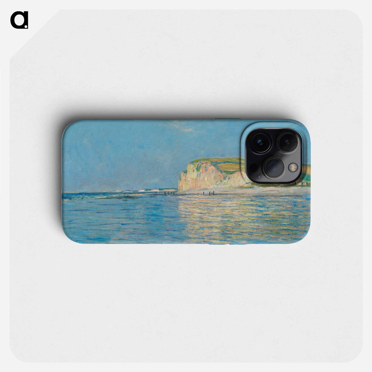 Low Tide at Pourville, near Dieppe - Claude Monet Phone Case.