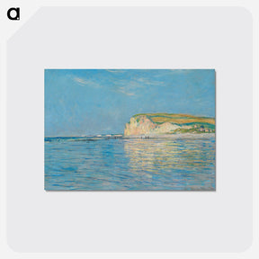 アートポストカード-Low Tide at Pourville, near Dieppe - クロード モネ Postcard.