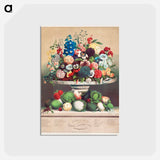 アートポストカード-Flowers and Vegetables
 - クリーブランド美術館 Postcard.