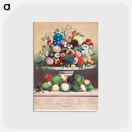 アートポストカード-Flowers and Vegetables
 - クリーブランド美術館 Postcard.