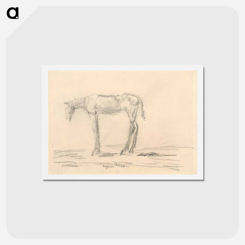Emaciated Horse
 - シプリアン マジェルニク Postcard.