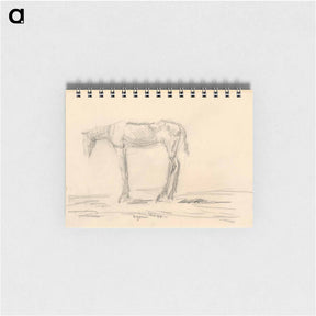 アートメモ帳-Emaciated Horse
 - シプリアン マジェルニク Memo.