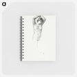 アートメモ帳-Standing Female Nude with Arms Raised - エドワード バーン ジョーンズ Memo.