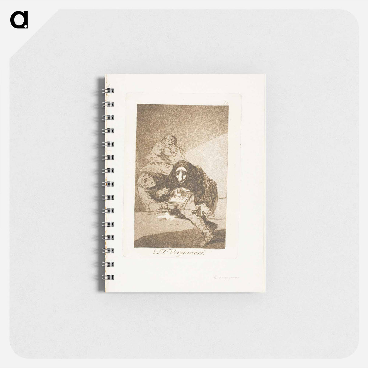 The Shamefaced one - フランシスコ デ ゴヤ Memo.