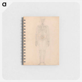 アートメモ帳-Human Skeleton, Anterior View
 - ジョージ スタッブス Memo.