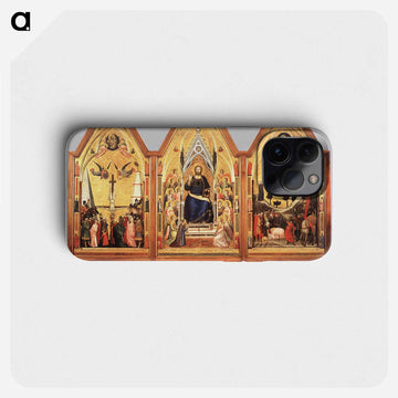 The Stefaneschi Triptych - ジョット ディ ボンドーネ Phone Case.