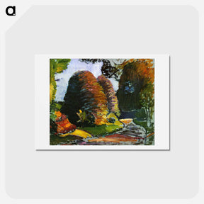 アートポストカード-Luxembourg Gardens - アンリ マティス Postcard.