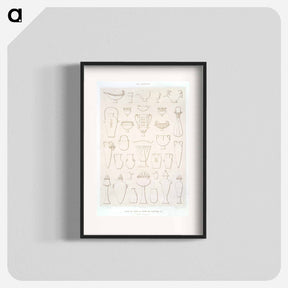アートポスター-Vases of Tuthmosis III
 - エジプト美術史 Poster.