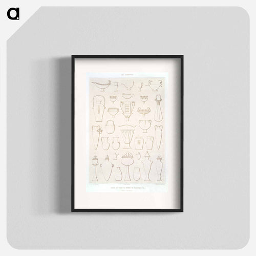 Vases of Tuthmosis III
 - Egyptian Art History Poster.