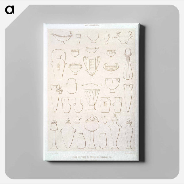 アートパネル-Vases of Tuthmosis III
 - エジプト美術史 Canvas.