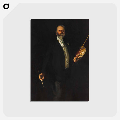 アートポストカード-William M. Chase - ジョン シンガー サージェント Postcard.