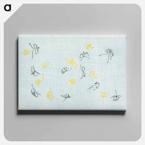 アートパネル-Abstract butterfly - 神坂 雪佳 Canvas.