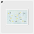 アートポストカード-Abstract butterfly - 神坂 雪佳 Postcard.
