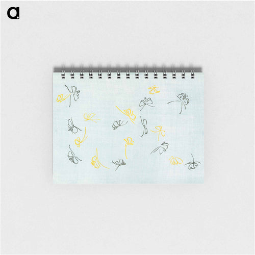 Abstract butterfly - 神坂 雪佳 Memo.