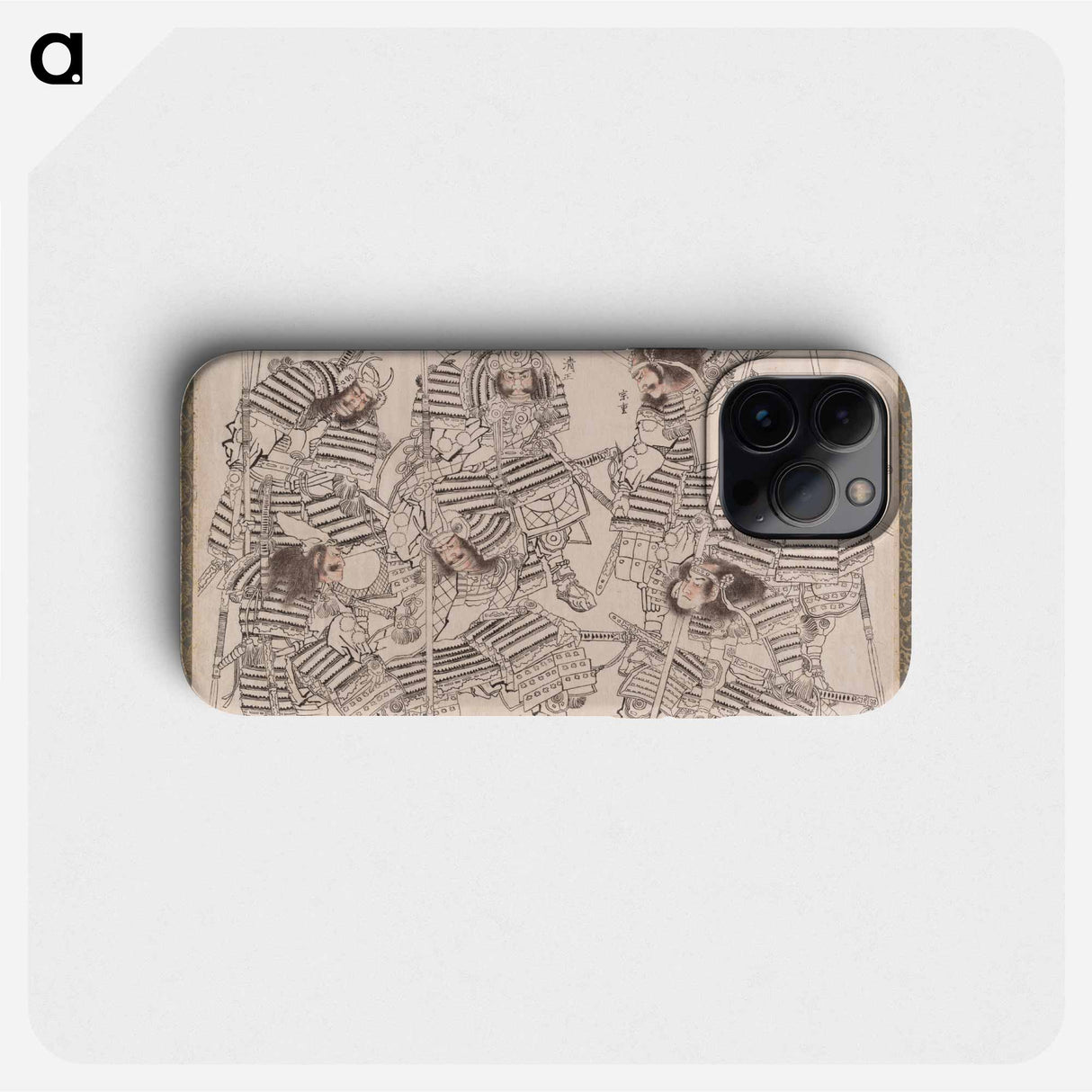 Katsushika Hokusai’s samurai, Album of Sketches - 葛飾 北斎 Phone Case.