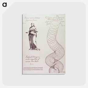 アートポストカード-Statua Matronae Romanae Serpentem Foventis
 - 国立医学図書館 Postcard.
